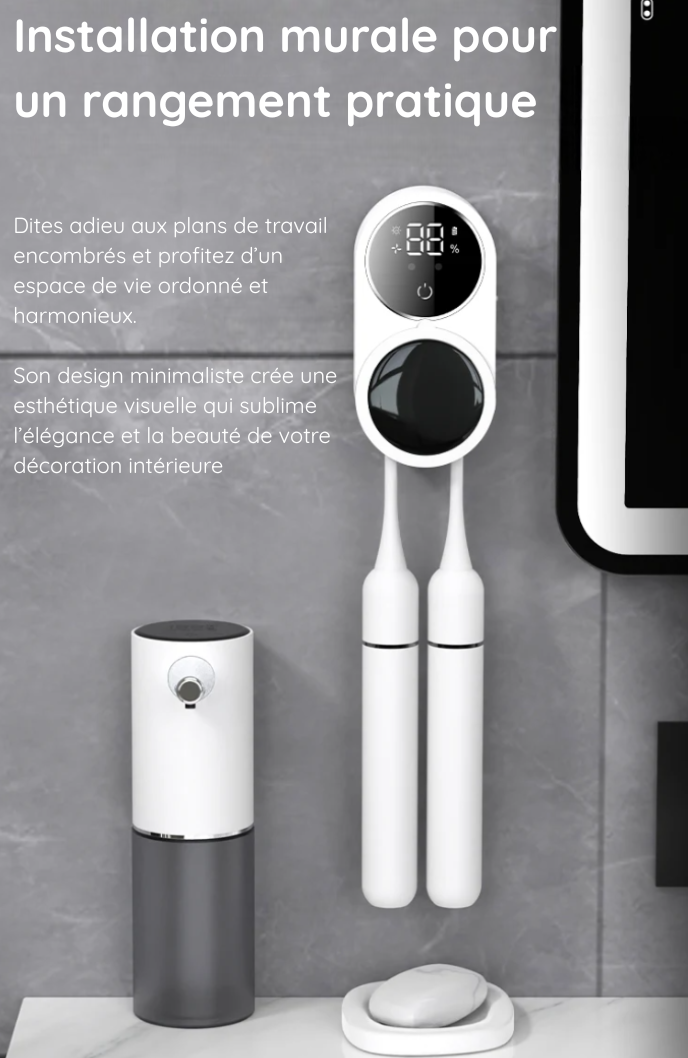 Nettoyeur brosse UV 2x